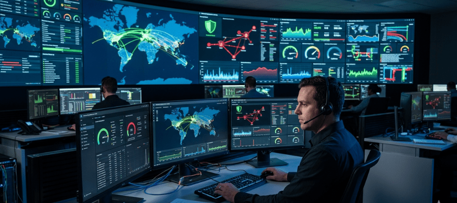 24/7 Network Monitoring